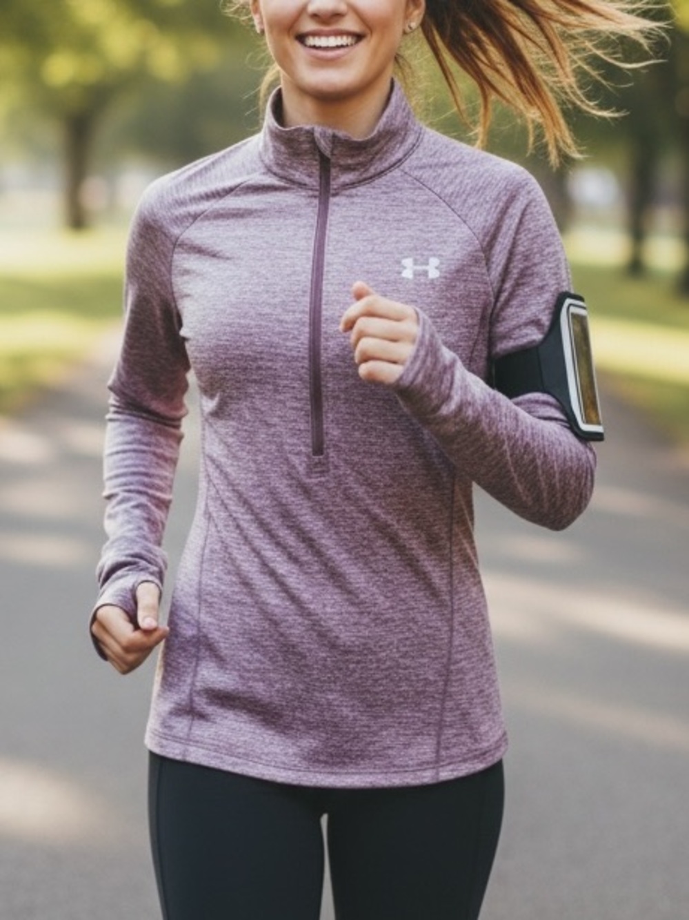 Under Armour Women’s HEATGEAR Loose Fit 1/4 Zip
